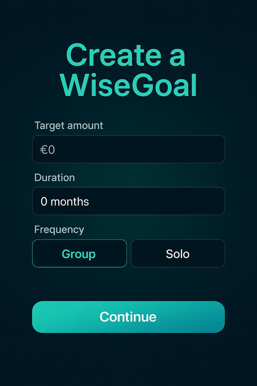 Create WiseGoal